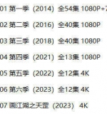 画江湖之不良人1-7季+电影合集